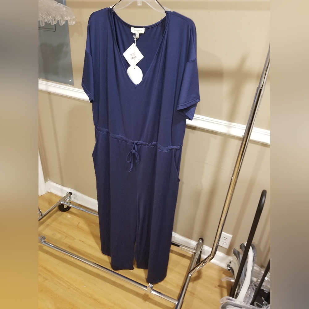 Umgee navy blue jumpsuit